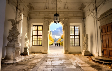 vienna, belvedere palace